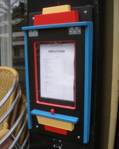 menu kastje