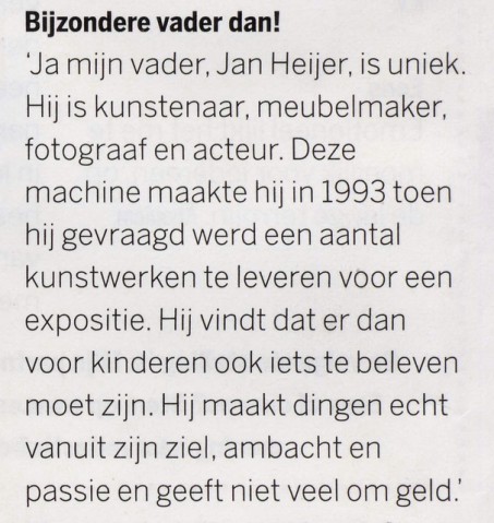 tekst bij foto esta