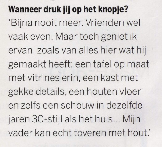 tekst bij foto esta