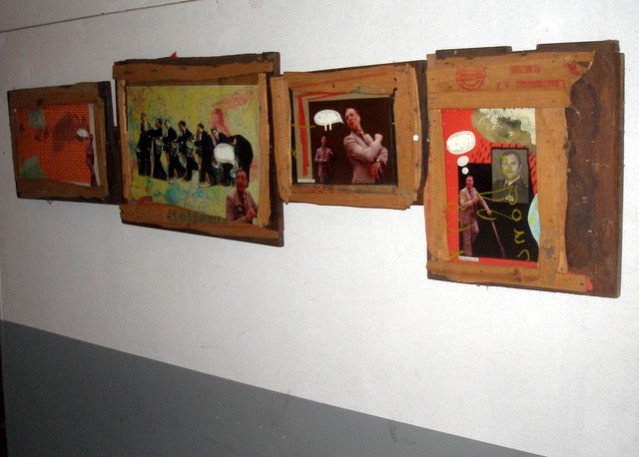 piet's werk in de gang