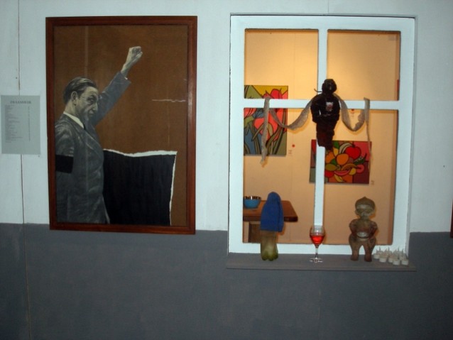 piet's werk in zaal 2
